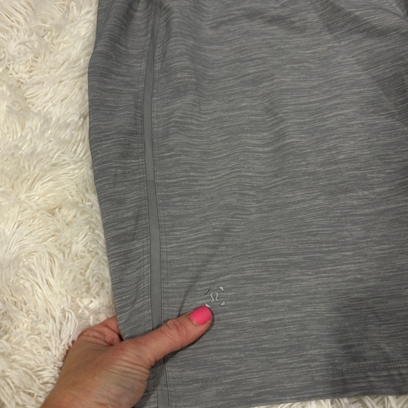 Lululemon Pace Breaker Short Linerless Heather Allover Sea Gray Men’s Size Large - Picture 12 of 16